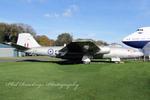 G-OMHD @ EGBP - XH134 (G-OMHD) 1959 English Electric Canberra PR9 Kemble 13.11.24 - by PhilR