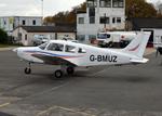 G-BMUZ @ EGTF - Piper PA-28-161 Cherokee Warrior II at Fairoaks. Ex N9559N  - by moxy