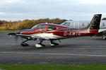 G-KMTE @ EGLK - Cirrus Design Corp SR22 at Blackbushe. Ex N78MC - by moxy