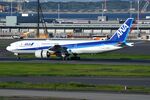 JA713A @ RJTT - ANA B772 arriving - by FerryPNL