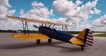 N62134 @ I75 - Fueling up at I75 heading home after the Stearman Fly In at Galesburg - by Floyd Taber