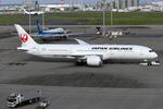 JA876J @ RJTT - Japan Airlines B789 pushed-back for departure - by FerryPNL