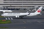 JA620J @ RJTT - JAL B763 landing with its impressive winglets - by FerryPNL