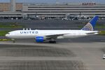 N223UA @ RJTT - United B772 taxying past - by FerryPNL