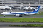 JA611A @ RJTT - Arrival of ANA B763 - by FerryPNL