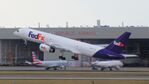 N979FD @ KIND - FedEx 752SF - by AviationLover50