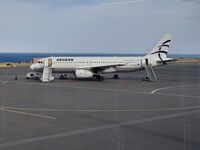 SX-DVM @ HER - Ready to fly to ATH - by Georgios