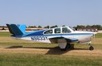 N9633Y @ KOSH - Beech P35 - by Mark Pasqualino