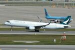 B-HPK @ RKSI - Cathay Pacific A321Neo lifting-off - by FerryPNL