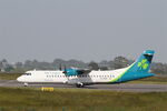 EI-HDH @ LFRB - ATR 72-212A, Taxiing, Brest-Bretagne airport (LFRB-BES) - by Yves-Q