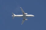 SX-DGD @ LFRB - Airbus A320-232, Flight over Brest-Bretagne airport (LFRB-BES) - by Yves-Q
