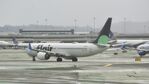 C-GFOF @ KSFO - Departing runway 10, November rain, 'Pineaplle Express' SFO 2024. - by Clayton Eddy