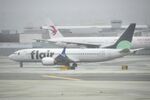 C-GFOF @ KSFO - Departing runway 10, November rain, 'Pineaplle Express' SFO 2024. - by Clayton Eddy