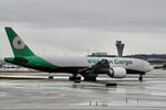 B-16781 @ KSFO - Departing runway 10, November rain, 'Pineapple Express' SFO 2024. - by Clayton Eddy