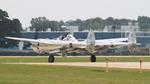 N38PJ @ KOSH - P-38 replica - by AviationLover50