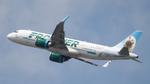 N366FR @ KATL - Frontier A20N - by AviationLover50