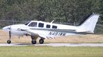 N491WM @ KPDK - Pressurized Baron - by AviationLover50