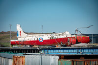 XM410 - Seen while on a walk along the Thames in Kent.

Roughly in this area, but can't see it on Google Earth,

 Maypole Cres, Dartford, Erith DA8 2JZ - by Eric Richardson