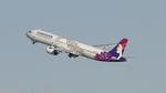 N214HA @ KLAX - Departing LAX on 24L - by ToddRoyer