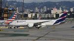 CC-BBJ @ KLAX - Getting towed to parking at LAX - by ToddRoyer