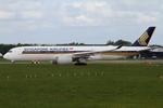 9V-SMT @ EGCC - Manchester - by Chris Hall