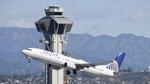N34455 @ KLAX - Departing LAX on 25R - by ToddRoyer