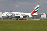 A6-EEI @ EGCC - Manchester - by Chris Hall