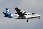 OO-HWK @ LMML - Rockwell 690A Turbo Commander reg OO-HWK Aerodata International Surveys. - by raymond