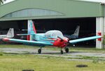 D-EIDU @ EDOI - Fuji FA-200-180 Aero Subaru at Bienenfarm airfield (home of part of the collection of Quax, association for the promotion of historic aircraft e.V.), Paulinenaue - by Ingo Warnecke