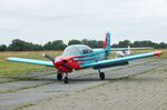 D-EIDU @ EDOI - Fuji FA-200-180 Aero Subaru at Bienenfarm airfield (home of part of the collection of Quax, association for the promotion of historic aircraft e.V.), Paulinenaue - by Ingo Warnecke
