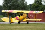 D-EQXL @ EDOI - Boeing (Stearman) A75N1 / PT-17 / N2S-3 at Bienenfarm airfield (home of part of the collection of Quax, association for the promotion of historic aircraft e.V.), Paulinenaue - by Ingo Warnecke
