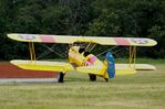 D-EQXL @ EDOI - Boeing (Stearman) A75N1 / PT-17 / N2S-3 at Bienenfarm airfield (home of part of the collection of Quax, association for the promotion of historic aircraft e.V.), Paulinenaue - by Ingo Warnecke