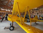 N3972U @ EDOI - Boeing (Stearman) N2S-3 Kaydet (B75N1) at Bienenfarm airfield (home of part of the collection of Quax, association for the promotion of  historic aircraft e.V.), Paulinenaue
