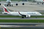 4R-ANA @ VTBS - Arrival of Srilankan A320Neo - by FerryPNL