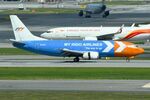PK-MYC @ VTBS - My Indo Airlines B733F arriving from Myanmar - by FerryPNL