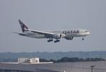 A7-BFE @ KATL - Qatar Cargo 777-200LRF zx fra, eddf-atl - by FloridaMetal