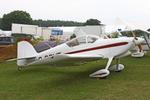 G-ORVE @ EGHP - LAA fly in, Popham - by Chris Hall