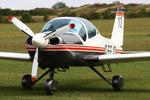 G-EFJD @ EGHP - LAA fly in, Popham - by Chris Hall