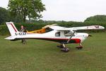 G-BZAP @ EGHP - LAA fly in, Popham - by Chris Hall