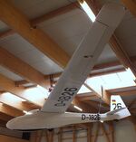 D-1826 @ EDOI - Schleicher Ka 8B at Bienenfarm airfield (home of part of the collection of Quax, association for the promotion of historic aircraft e.V.), Paulinenaue - by Ingo Warnecke