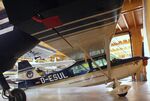 D-ESUL @ EDOI - Champion 7ECA Citabria at Bienenfarm airfield (home of part of the collection of Quax, association for the promotion of historic aircraft e.V.), Paulinenaue