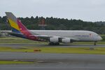 HL7634 @ RJTT - Asiana A388 just landed - by FerryPNL