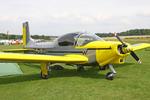 G-CLJU @ EGHP - LAA fly in, Popham - by Chris Hall