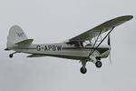 G-APBW @ EGHP - LAA fly in, Popham - by Chris Hall