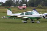G-BPIZ @ EGHP - LAA fly in, Popham - by Chris Hall