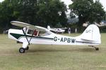 G-APBW @ EGHP - LAA fly in, Popham - by Chris Hall
