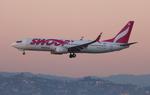 C-FYBK @ KLAX - Swoop 738 zx cyyc-lax - by FloridaMetal