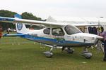 ZU-SHW @ EGHP - LAA fly in, Popham - by Chris Hall