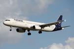 D-AIDA @ LMML - A321 D-AIDA Lufthansa - by raymond