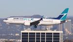 C-GRAX @ KLAX - WJA 737-8 zx cywg-lax - by FloridaMetal